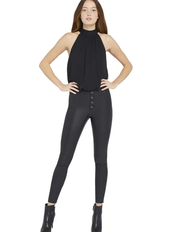 Maris Halter Neck Gathered Top | Alice and Olivia Best