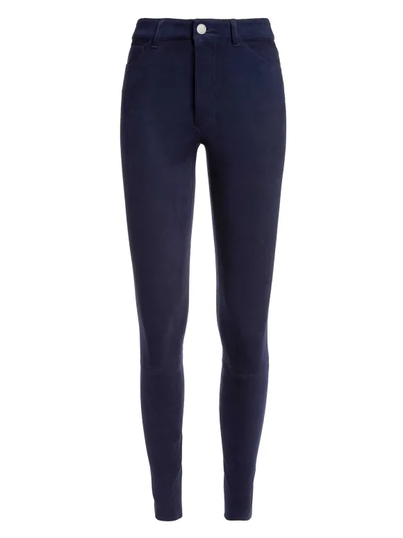 Mikah Single Button Suede Pant | Alice and Olivia Sale