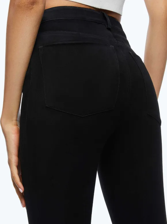 Mikah Single Button Suede Pant | Alice and Olivia Discount