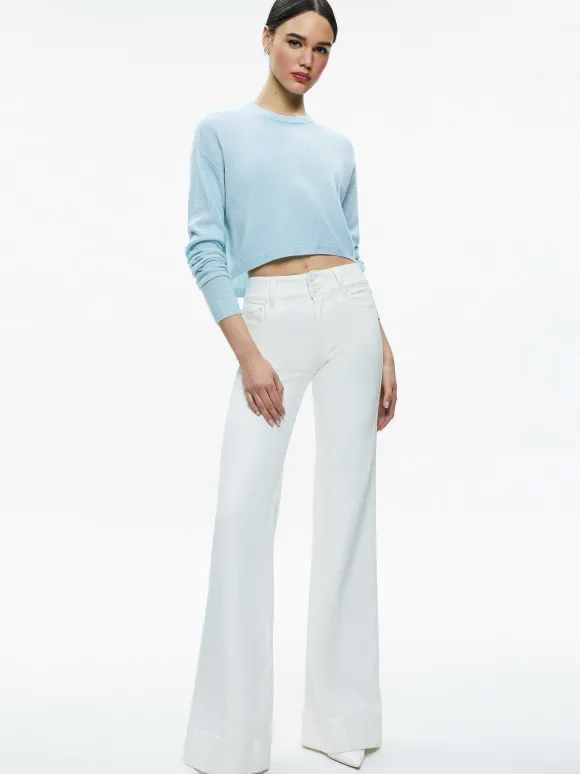 Missa 5 Pocket High Rise Wide Leg Jean | Alice and Olivia Cheap