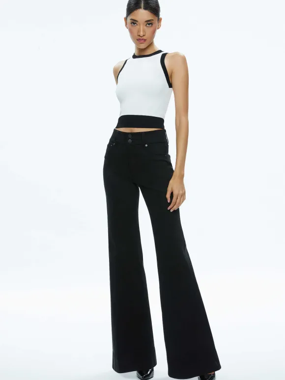Missa 5 Pocket High Rise Wide Leg Jean | Alice and Olivia Cheap