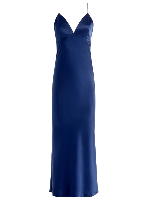 Montana Lace Up Back Maxi Gown | Alice and Olivia Outlet