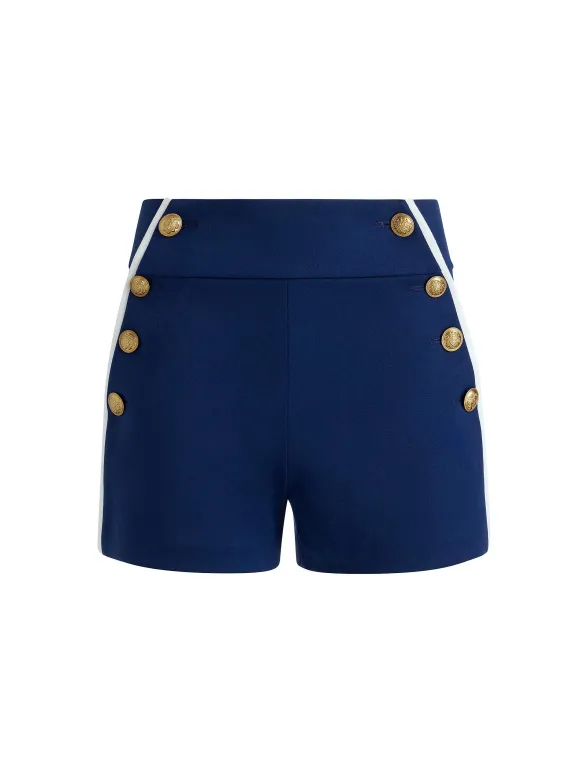 Narin High Rise Button Front Short | Alice and Olivia Best