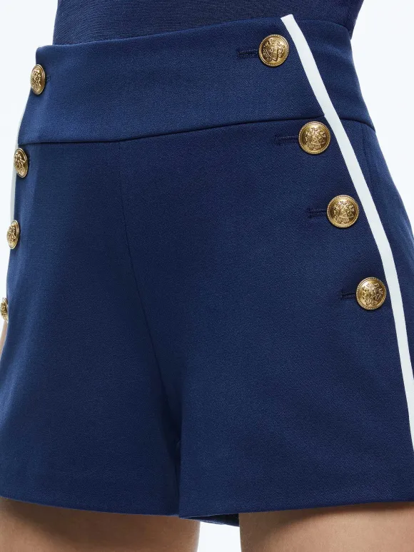 Narin High Rise Button Front Short | Alice and Olivia Best