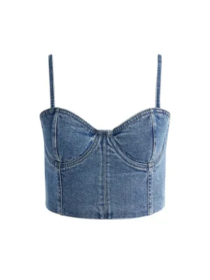 Natacha Spaghetti Strap Bustier | Alice and Olivia Clearance
