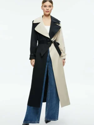 Nevada Trench Coat | Alice and Olivia Online