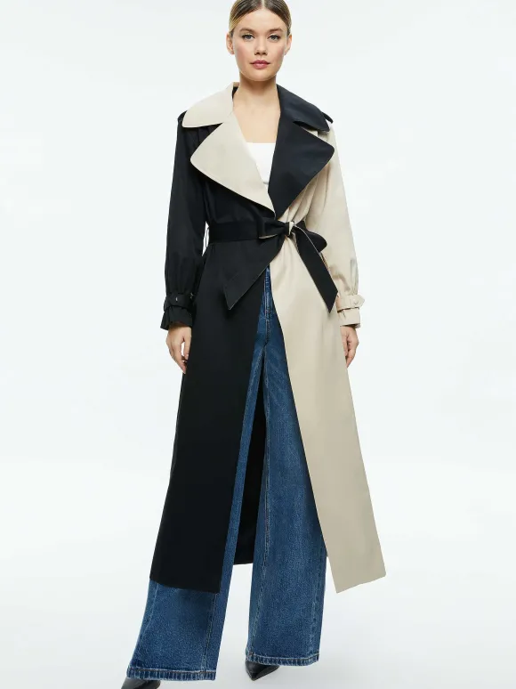 Nevada Trench Coat | Alice and Olivia Online