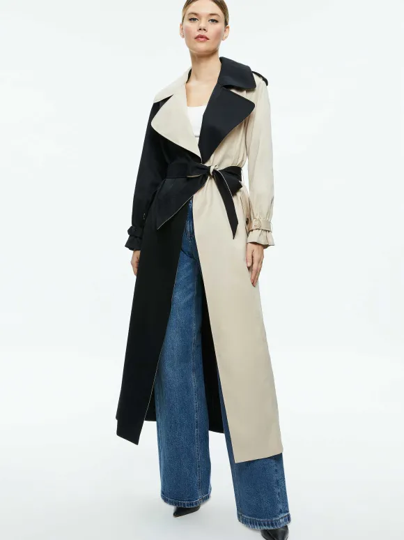 Nevada Trench Coat | Alice and Olivia Online
