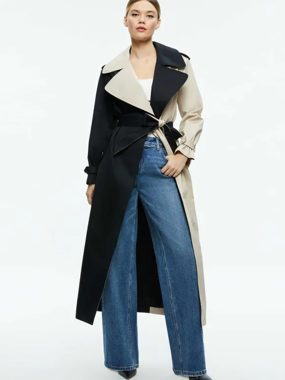 Nevada Trench Coat | Alice and Olivia Online