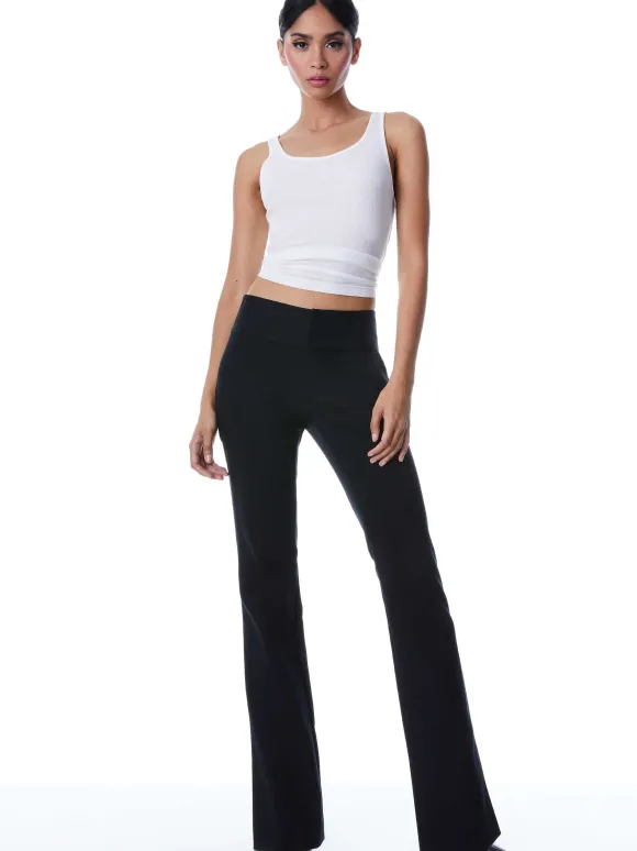 Olivia Bootcut Pant | Alice and Olivia Outlet