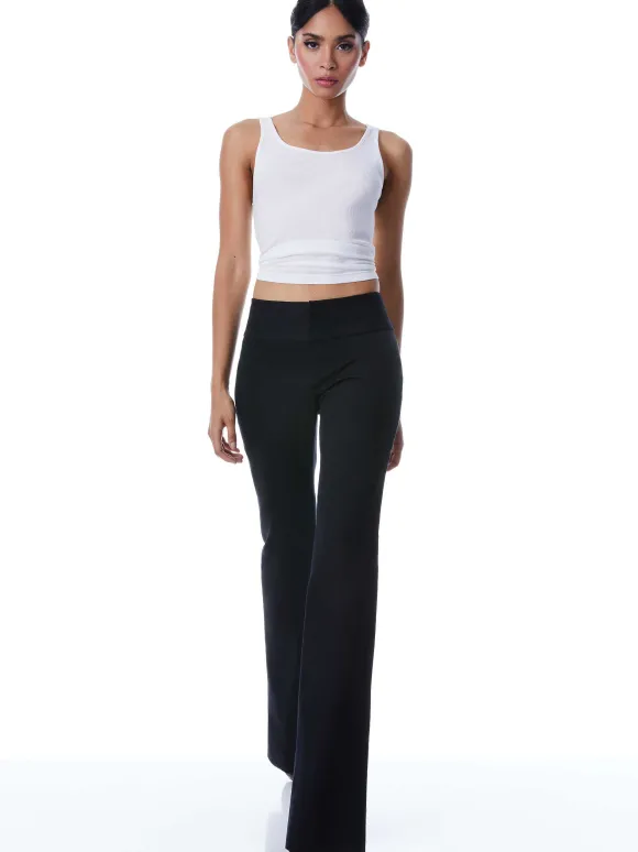 Olivia Bootcut Pant | Alice and Olivia Outlet