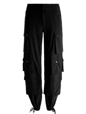 Olympia High Rise Ankle Tie Cargo Pants | Alice and Olivia Cheap