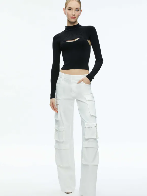 Orion Knit Tank And Shrug | Alice and Olivia Cheap