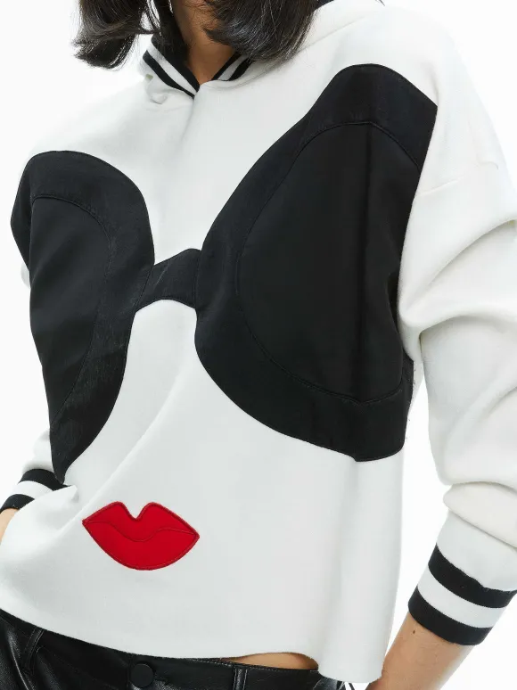Oscar Staceface Hoodie | Alice and Olivia Best