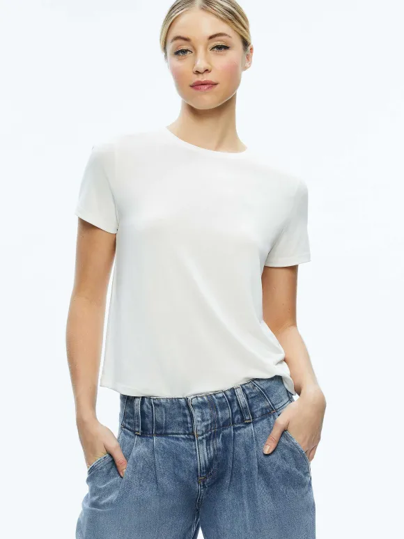 Perfect Tee | Alice and Olivia Discount