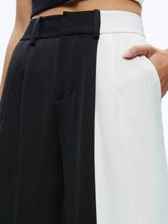 Pompey Color Block Pant | Alice and Olivia Discount