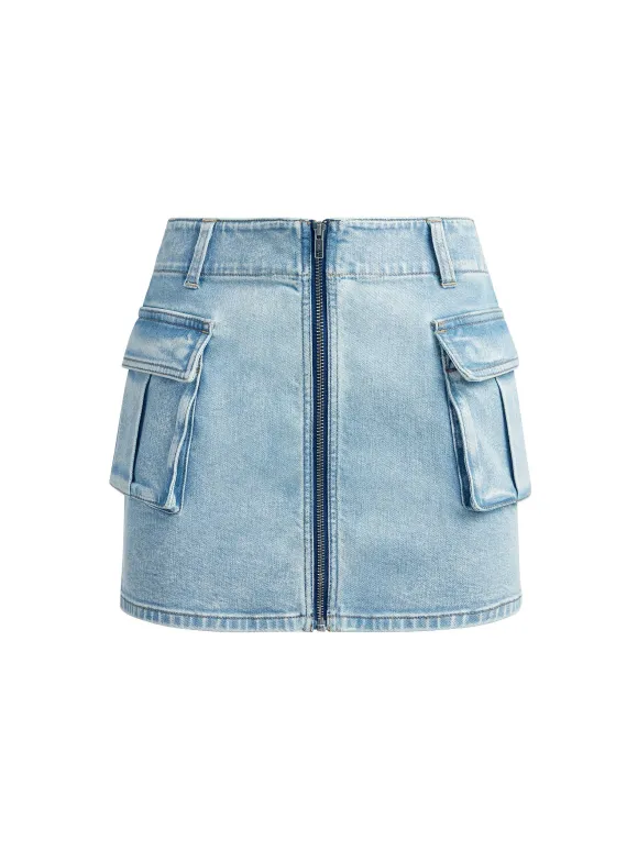 Rahmi Cargo Mini Skirt | Alice and Olivia Shop