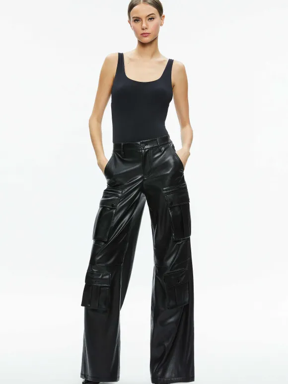 Remy Scoop Reversible Bodysuit | Alice and Olivia Best Sale