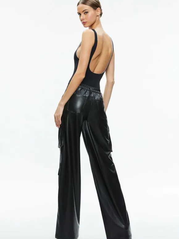 Remy Scoop Reversible Bodysuit | Alice and Olivia Best Sale