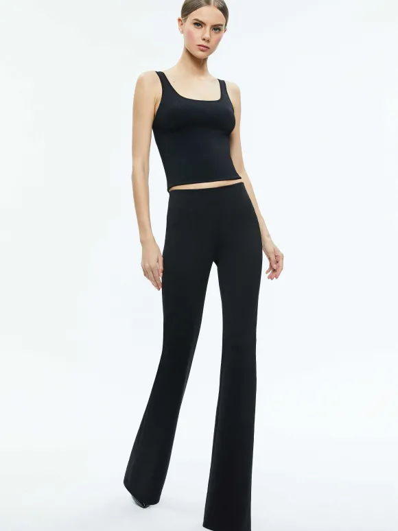 Rmp Back Zip Bootcut Pant | Alice and Olivia Cheap