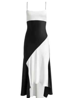 Rosa Asymmetrical Slip Dress | Alice and Olivia Store