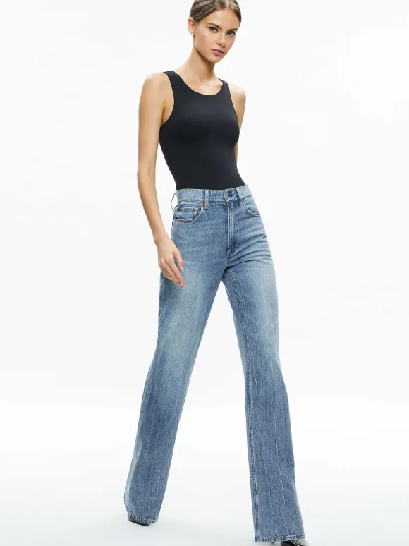 Rothy Sleeveless Sculpt Bodysuit | Alice and Olivia Best
