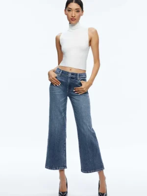 Roxie Kick Flare Jean | Alice and Olivia Sale