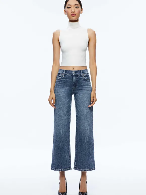 Roxie Kick Flare Jean | Alice and Olivia Sale