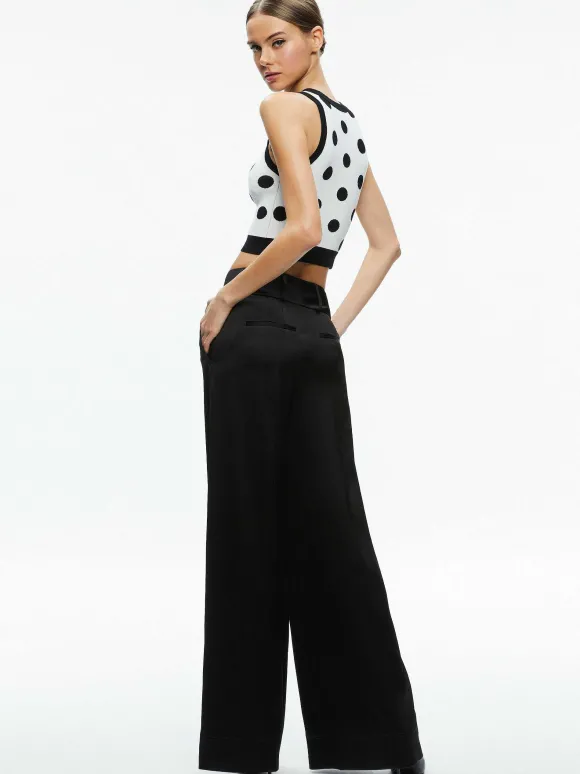 Rydel Cropped Tank + Tomasa High Rise Pant | Alice and Olivia Online