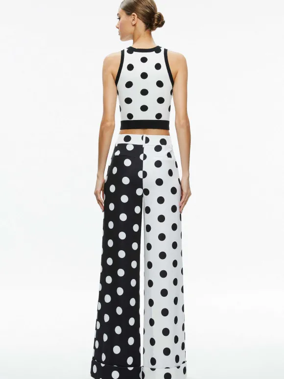 Rydel Cropped Tank + Tomasa High Rise Pant | Alice and Olivia Online
