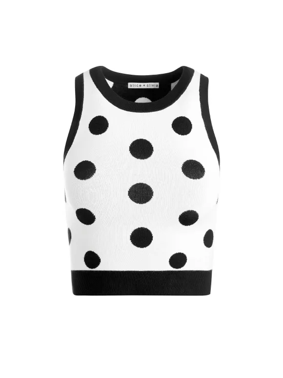 Rydel Cropped Tank + Tomasa High Rise Pant | Alice and Olivia Online