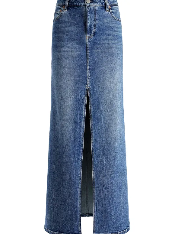 Rye Denim Maxi Skirt | Alice and Olivia Best