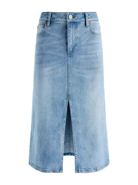 Rye Midi Denim Skirt | Alice and Olivia Cheap