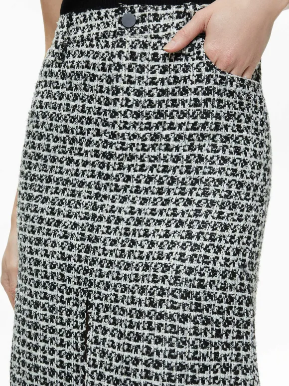 Rye Tweed Maxi Skirt | Alice and Olivia Sale