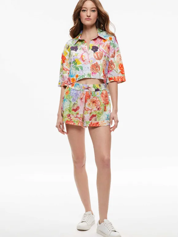 Sheena High Wasited Flowy Short | Alice and Olivia New