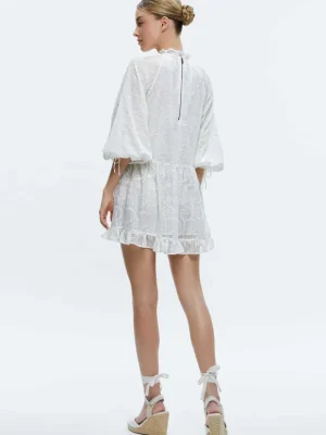 Sherrie Gathered Tunic Dress | Alice and Olivia Shop