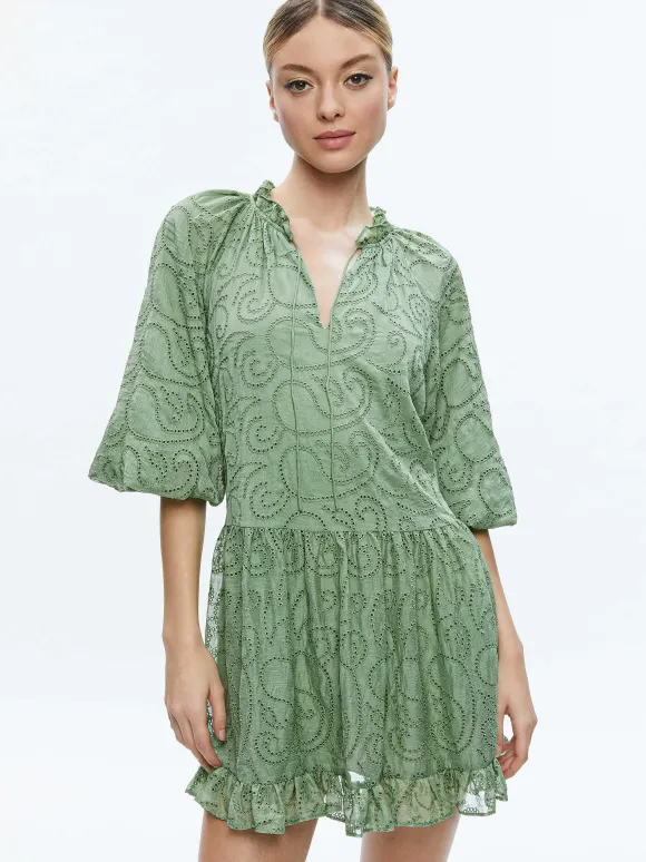 Sherrie Gathered Tunic Dress | Alice and Olivia Best Sale