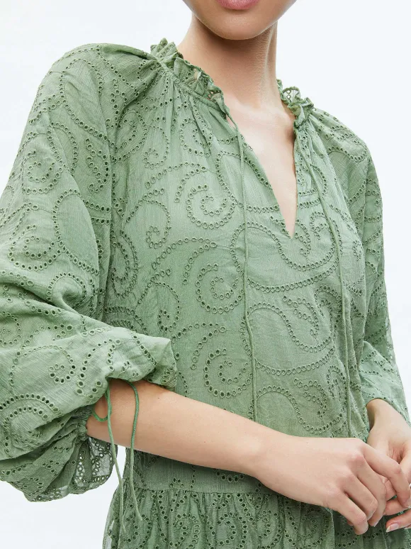 Sherrie Gathered Tunic Dress | Alice and Olivia Best Sale
