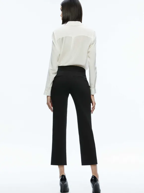 Stacey Low Rise Kick Flare Pant | Alice and Olivia Best