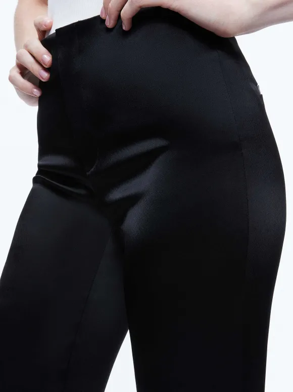 Teeny Satin Bootcut Pant | Alice and Olivia Discount