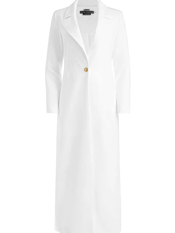 Theo Notch Collar Coat | Alice and Olivia Best Sale