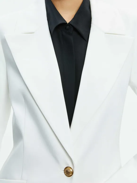 Theo Notch Collar Coat | Alice and Olivia Best Sale