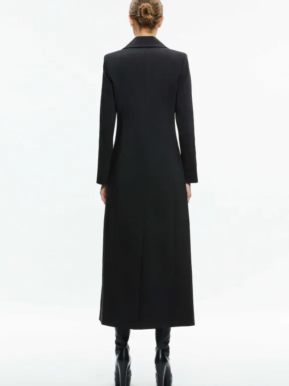 Theo Notch Collar Coat | Alice and Olivia Cheap