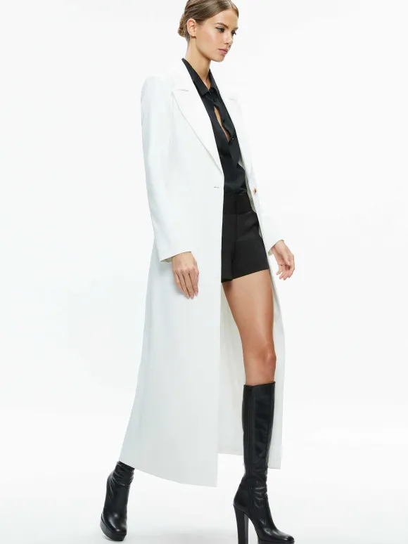 Theo Notch Collar Coat | Alice and Olivia Best Sale