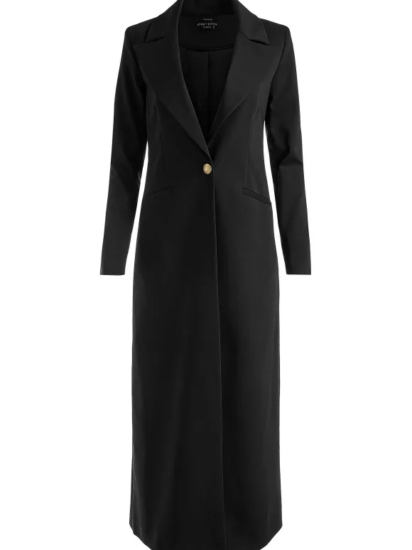 Theo Notch Collar Coat | Alice and Olivia Cheap