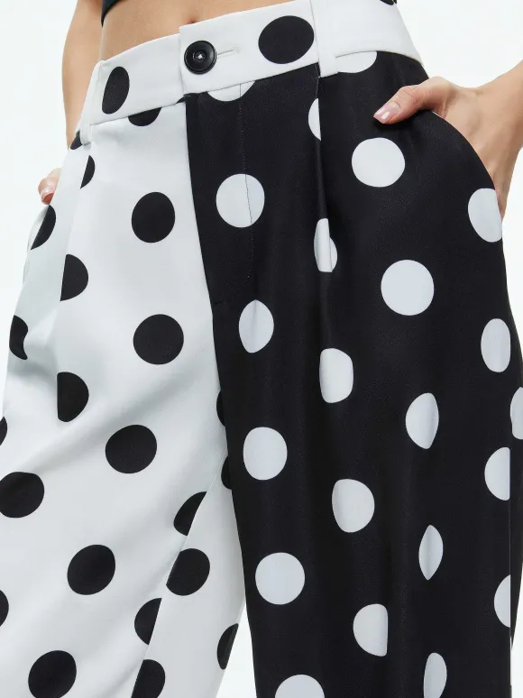 Tomasa Cuffed Trouser | Alice and Olivia Shop