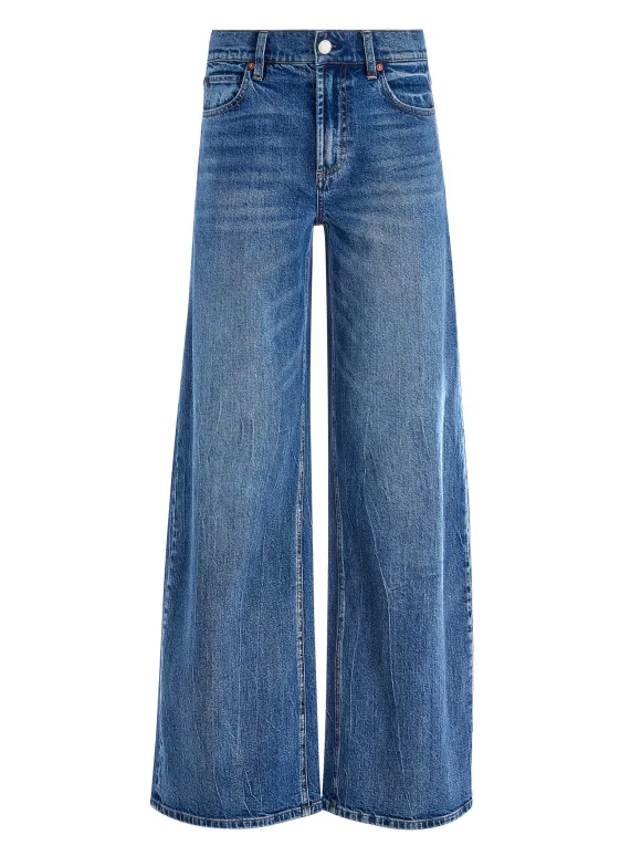 Trish Mid Rise Baggy Jean | Alice and Olivia Flash Sale