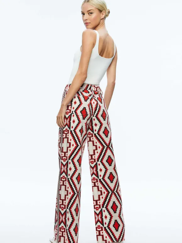 Trish Mid Rise Baggy Jean | Alice and Olivia Cheap