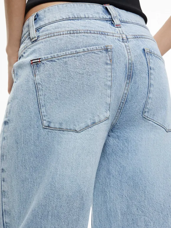 Trish Mid Rise Baggy Jean | Alice and Olivia Store