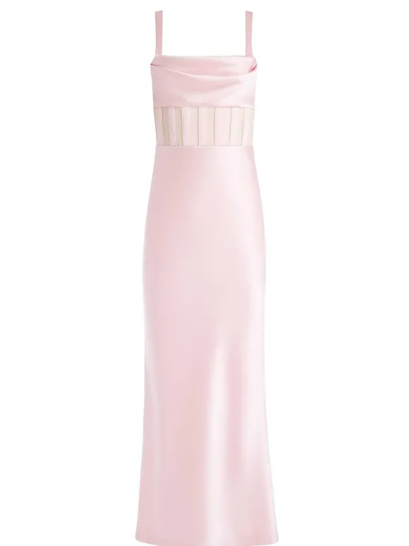 Valentina Draped Corset Maxi Dress | Alice and Olivia Sale